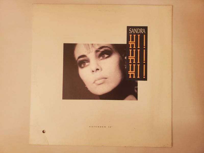 Sandra Hi! Hi! Hi! vinyl record